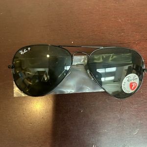 Ray Ban Rb3025 aviator large metal glasses new